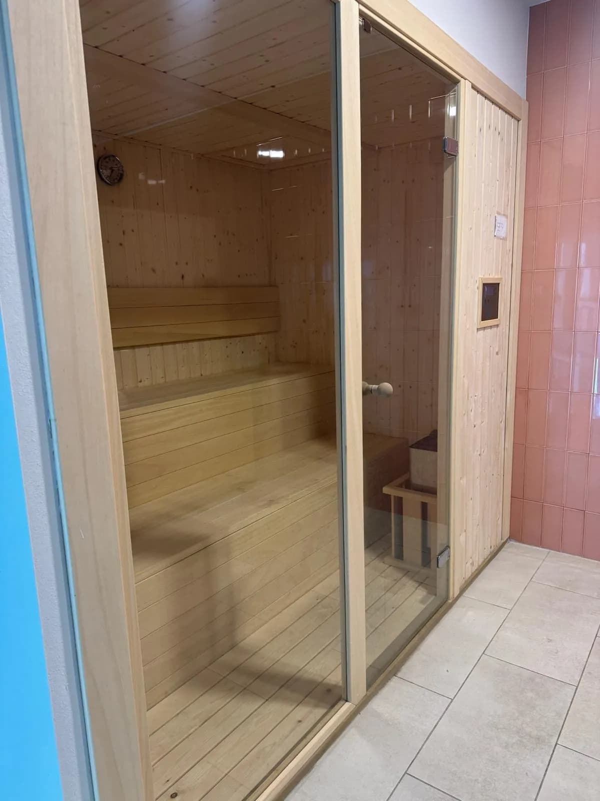 Finse sauna in het complex